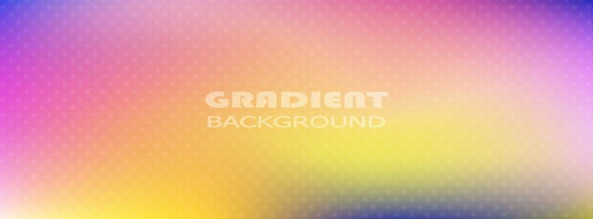 Colorful blurred halftone effect background ideal for websites, modern simple design.