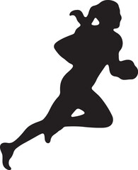  american football, silhouette, vector bundle