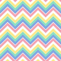 Fototapeta premium Pastel Chevron Pattern