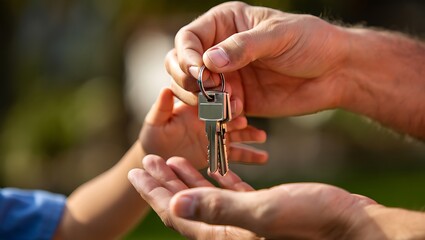 Handing Over Keys Between Generations transfer ownership