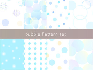 Polka dot pattern set
