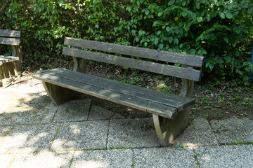bank sitzen holz natur