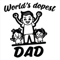 Dad Vector 