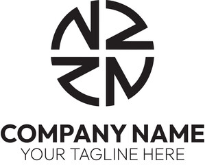 Creative Modern Logo Design with Geometric Shapes and Minimalist Style, Unique Brand Identity Design Featuring Abstract Geometric Shapes