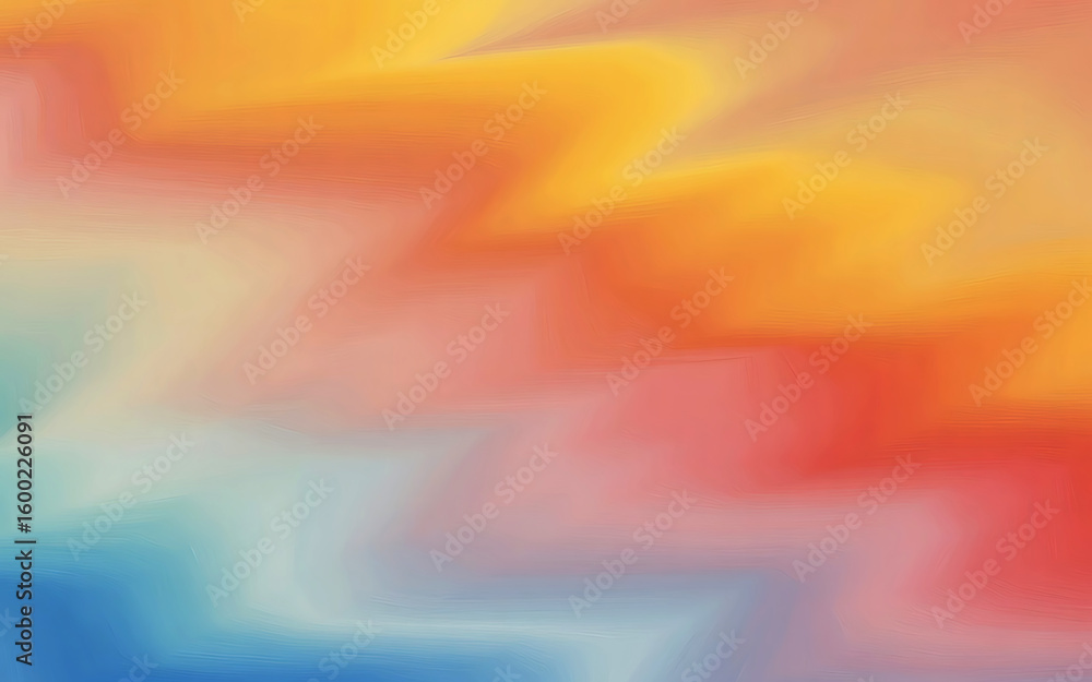 Poster vibrant abstract watercolor paint splash with flowing colors and soft transitions creating a dynamic