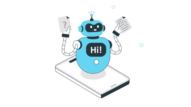 Automation 2D Flat Animation