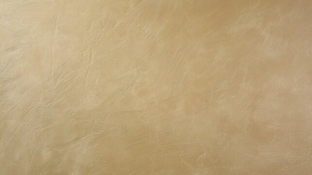 minimalist microcement surface in warm neutral beige, satin sheen under diffused lighting, ultra-flat and architectural texture 