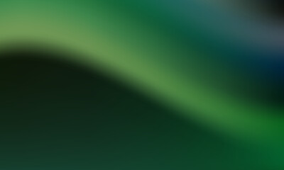 Abstract gradient of deep greens and blues with a soft luminous glow