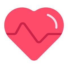 health heart flat