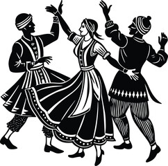 Obraz premium cultural folk dance