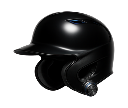 Batting helmet with ear guards and adjustable size dial