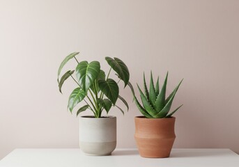Obraz premium Minimalist Plant Decor