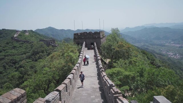 The Great Wall at Mutianyu near Beijing, China