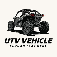 UTV Offroad Club Logo Vector – Adventure Social Ride Emblem Design