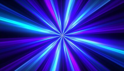 Radiant, vibrant burst of light