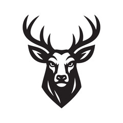 Fototapeta premium Deer Head Mascot Logo