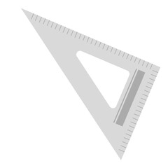 三角定規アイコン｜教育や学習にぴったりのイラスト