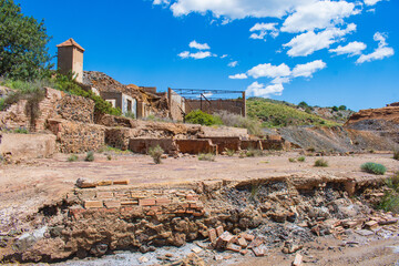 Landscape of Portman (Cartagena, Spain)