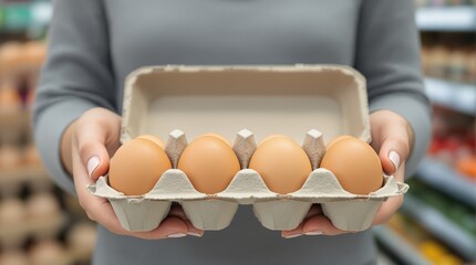eggs in a carton