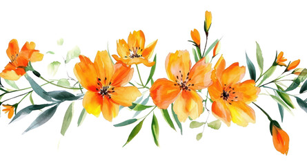 PNG Orange flower nature plant