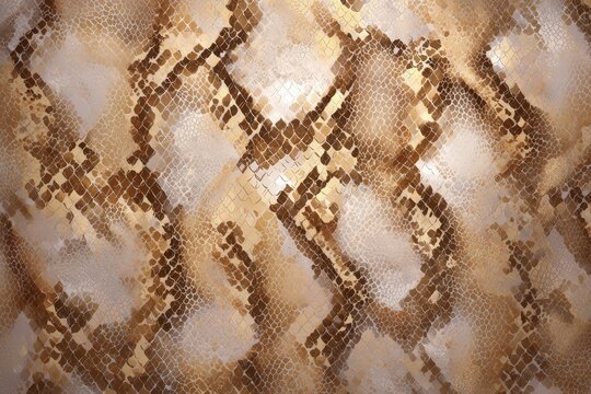 A python skin pattern. Generative AI