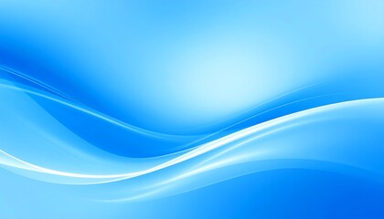 Abstract blue wave background