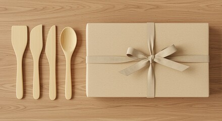 Wooden Utensil Gift Set A Thoughtful Present for Cooking Enthusiasts