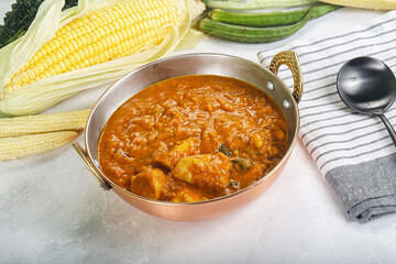 Indian cuisine - Kadai chicken masala
