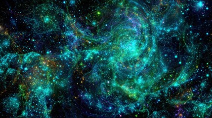 Fototapeta premium Colorful Nebula In Deep Space