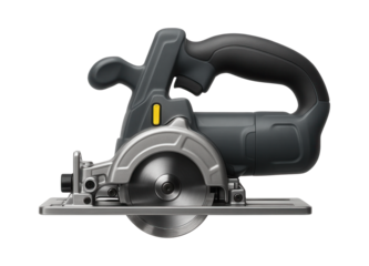 Electric tile cutter with a plunge feature, designed for making socket cutouts in a kitchen tiling job.