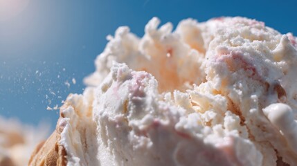 Close-up ice cream cone
