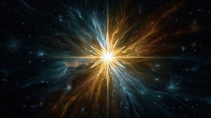 Cosmic starburst explosion