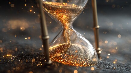 Golden hour glass