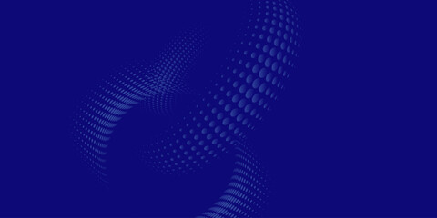 Abstract background with blue curve lines for backdrop or presentation