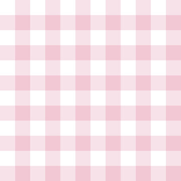 pink gingham seamless pattern fabric texture background