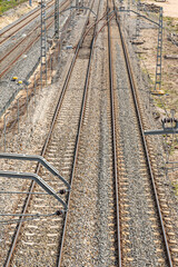 Specialized equipment is used to measure and correct track geometry, ensuring that the rails are parallel and at the proper height at all times.