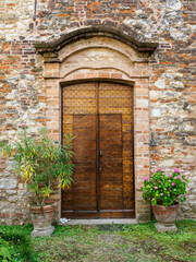 Cella Monte, historic village in Monferrato, Alessandria province, Italy