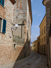 Cella Monte, historic village in Monferrato, Alessandria province, Italy