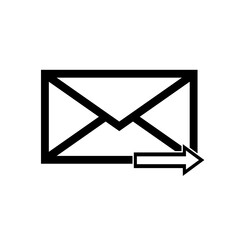 Email symbol letter icon.