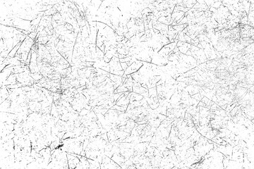 Realistic distressed surface with many small scratches transparent background PNG
