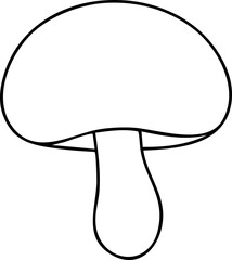 계절 가을 버섯 라인드로잉 색칠공부(fall mushroom line drawing coloring)