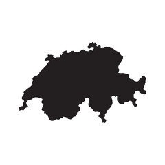 Switzerland map icon