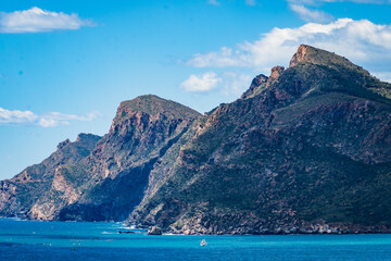 Landscape of Portman (Cartagena, Spain)