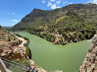 Caminito del Rey in Andalucia Spain