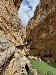 Caminito del Rey in Andalucia Spain