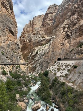 Caminito del Rey in Andalucia Spain
