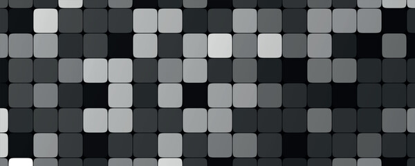 Black and white tiles background. Tiles background