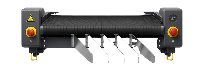 Belt sorter with diverter gates for redirecting parcels in a logistics hub