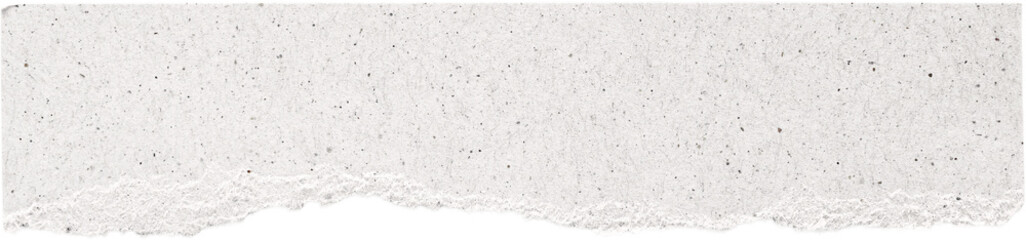 White Textured Ripped Craft Paper Piece