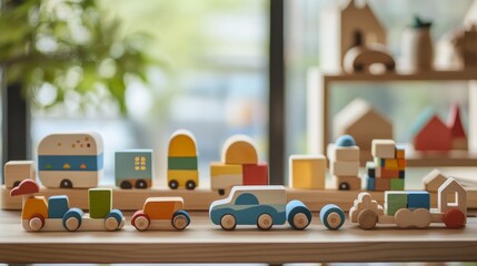 wooden toy summer affect lots of toys --